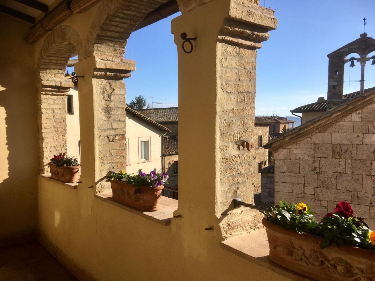 Apartamento Antica Loggia San Quirico dʼOrcia Exterior foto