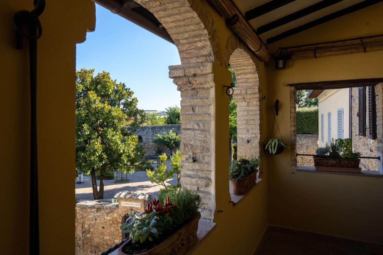 Apartamento Antica Loggia San Quirico dʼOrcia Exterior foto