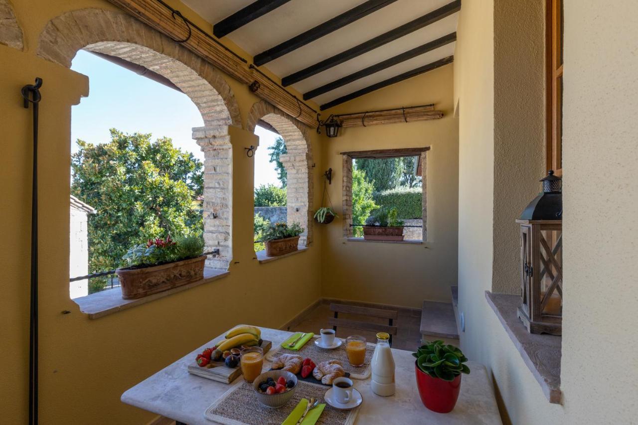 Apartamento Antica Loggia San Quirico dʼOrcia Exterior foto