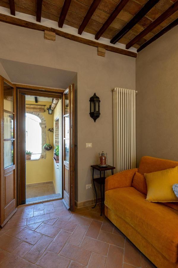 Apartamento Antica Loggia San Quirico dʼOrcia Exterior foto