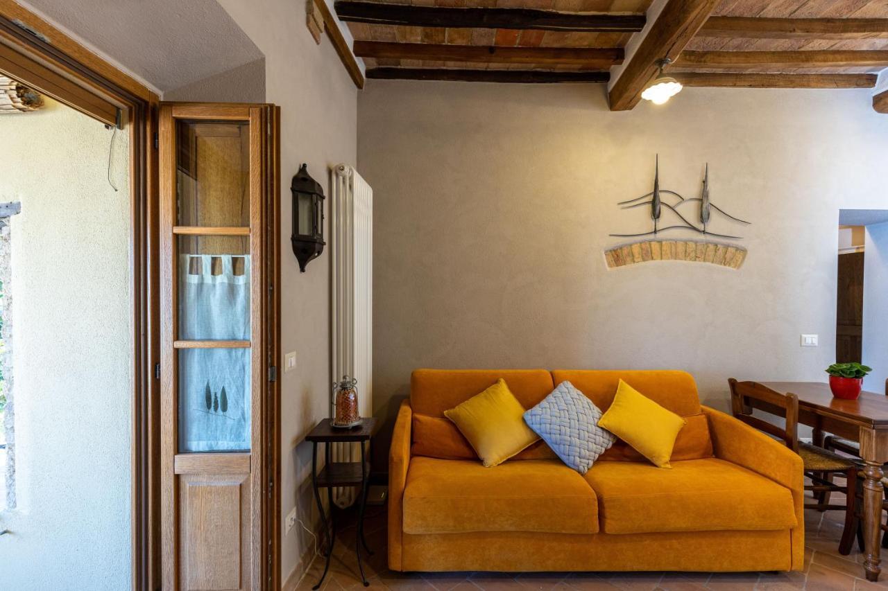 Apartamento Antica Loggia San Quirico dʼOrcia Exterior foto